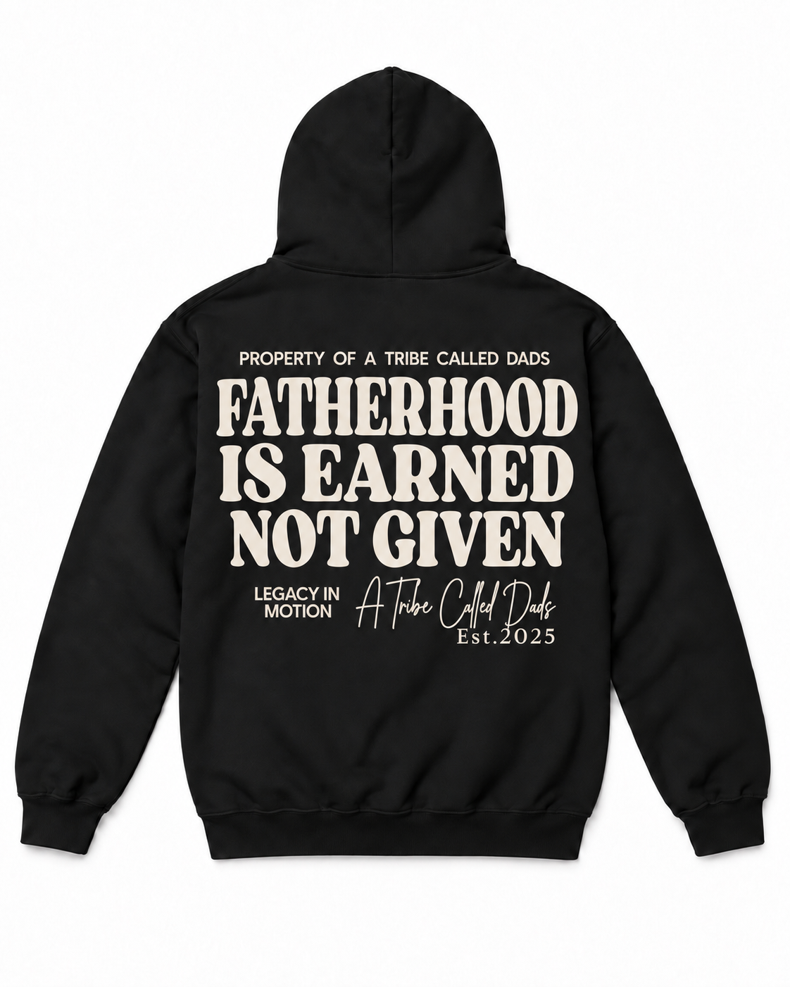 Earned Not Given Hoodie Legacy Black