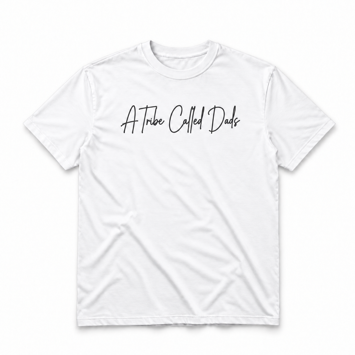 Fatherhood Is Earned Tee Vintage White
