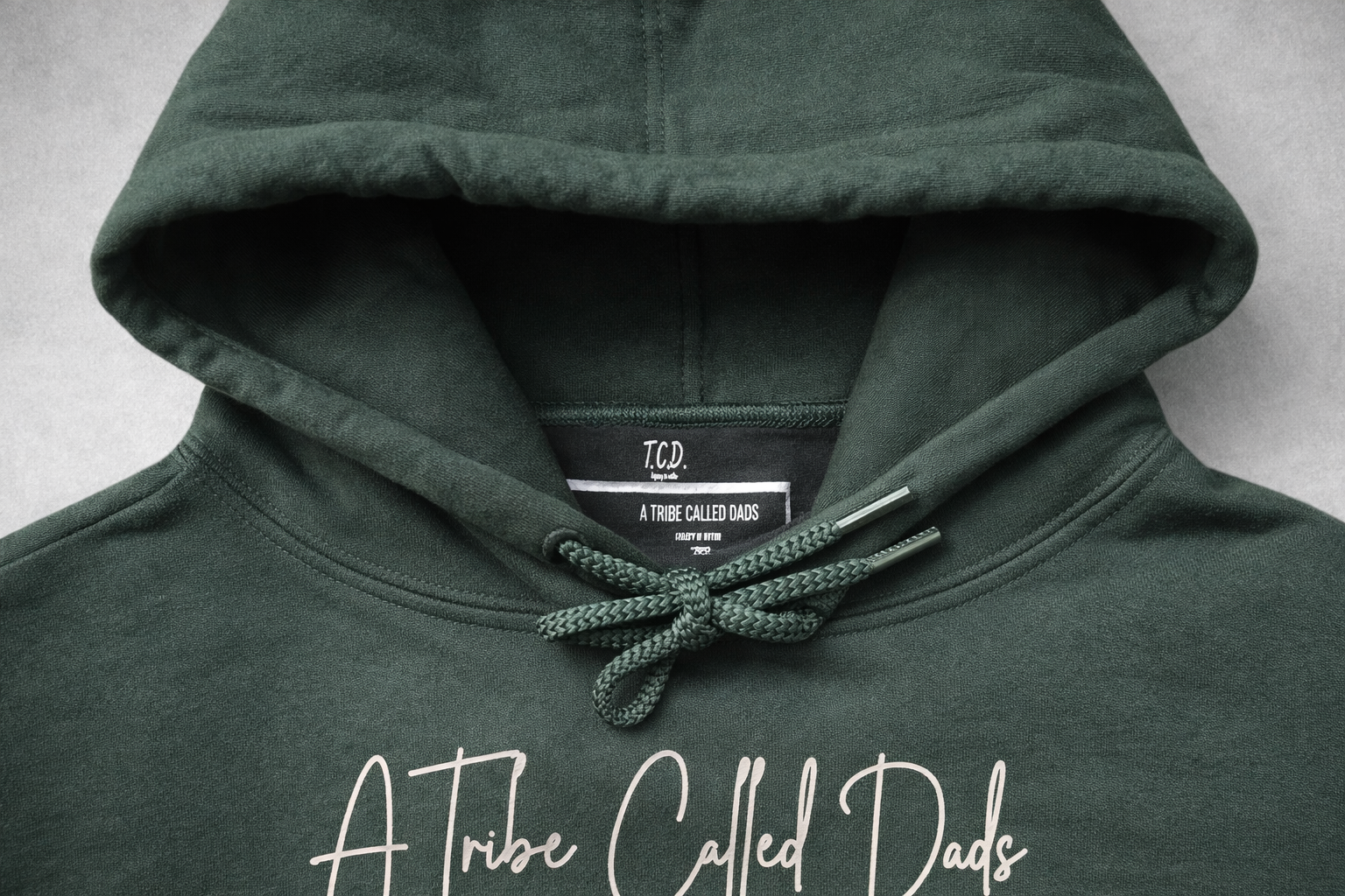 Fatherhood is Earned Hoodie Forest Green