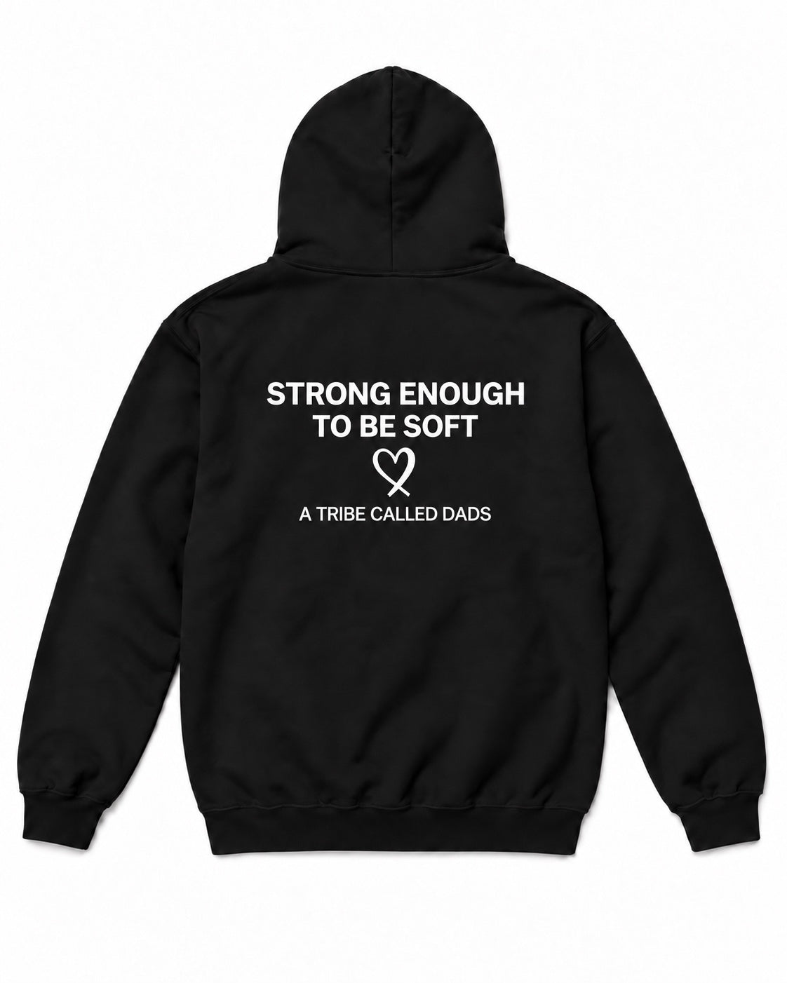 Black Lead With Love hoodie back